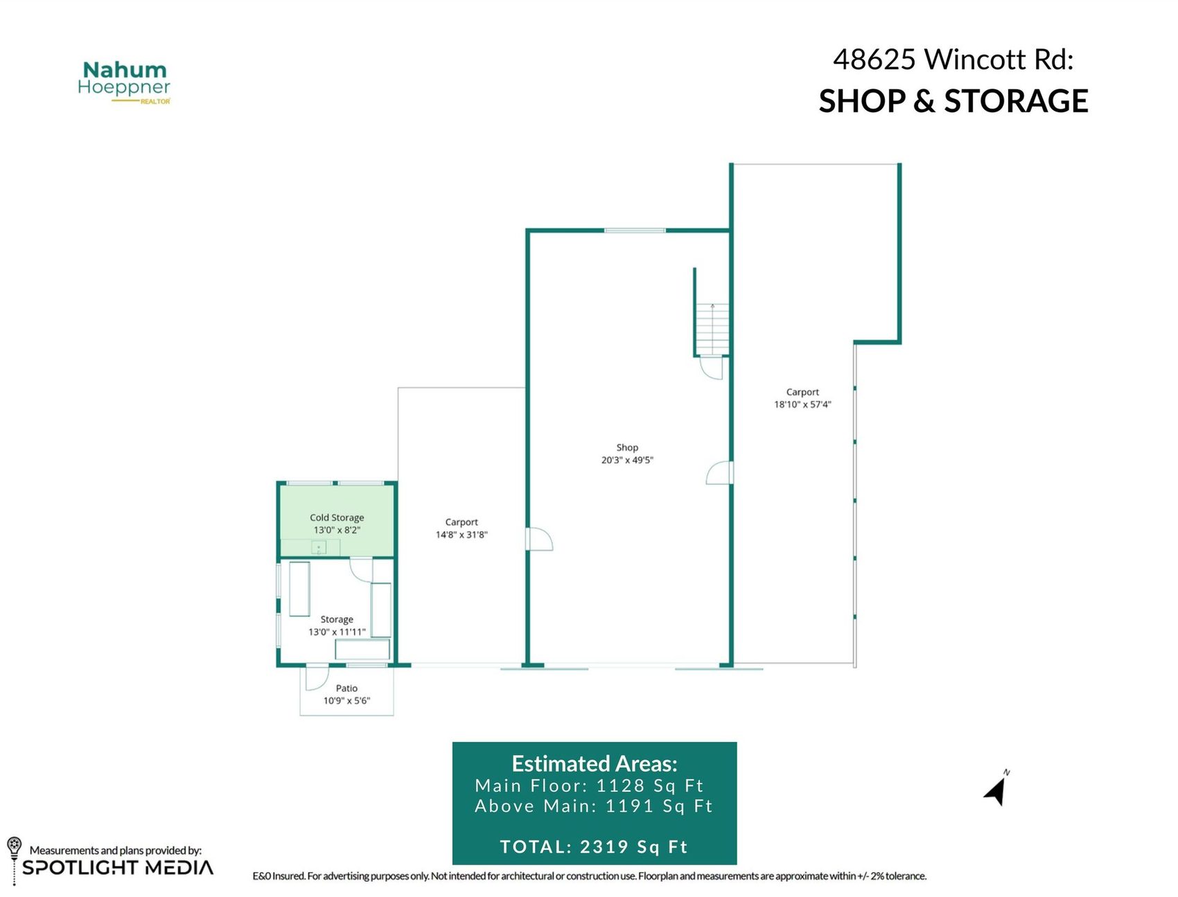 Shop main floor plan