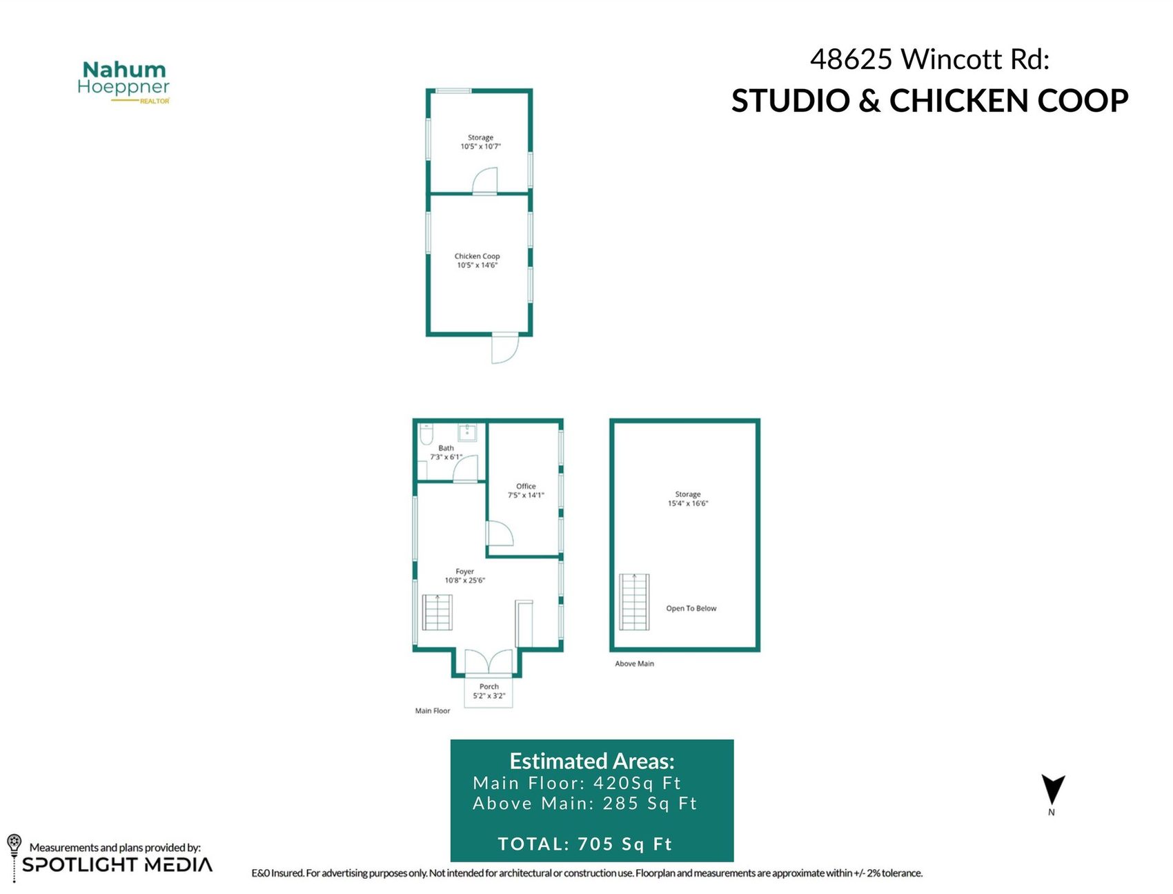 Studio and chicken coop plan