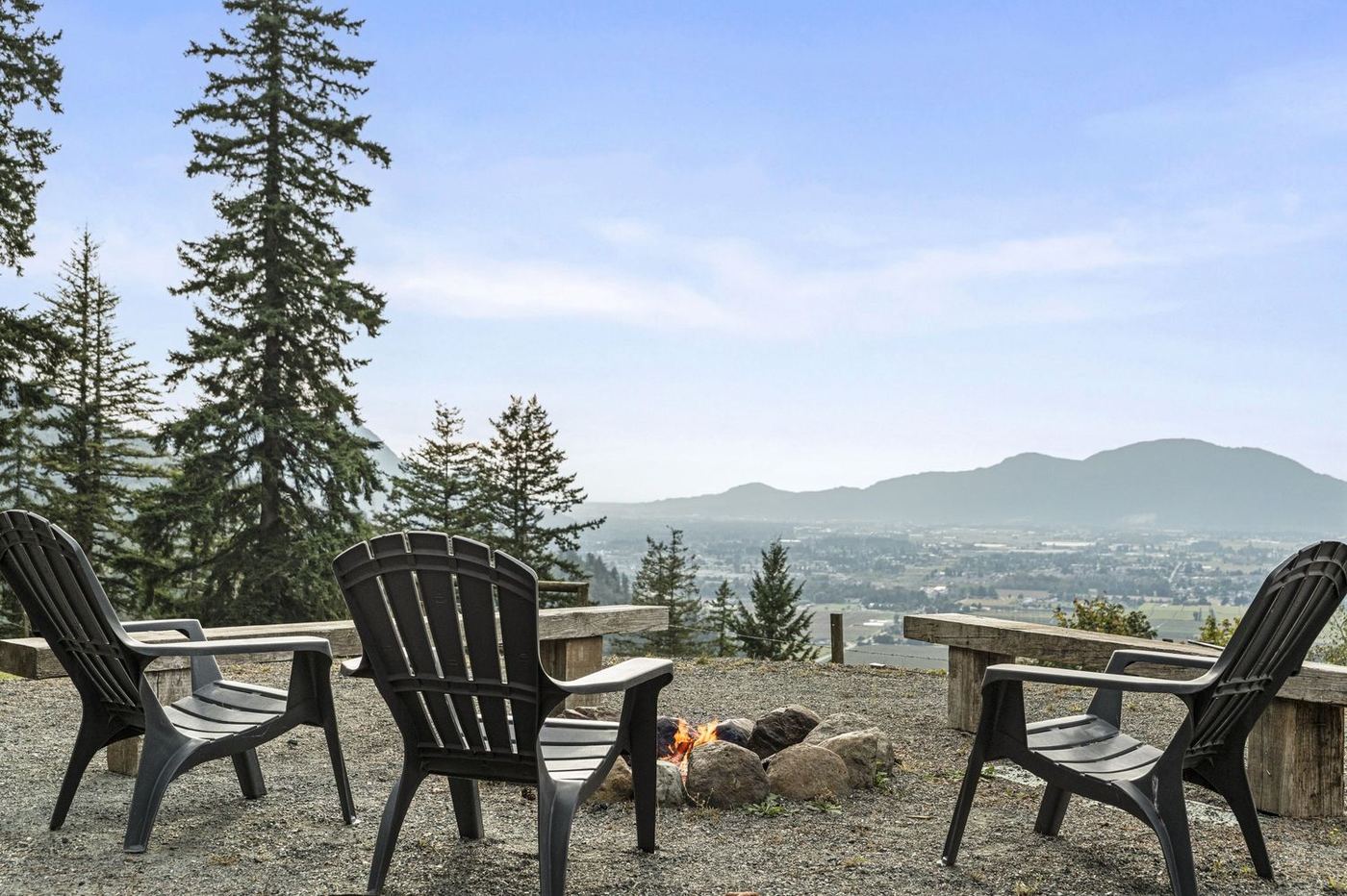 The fire pit
