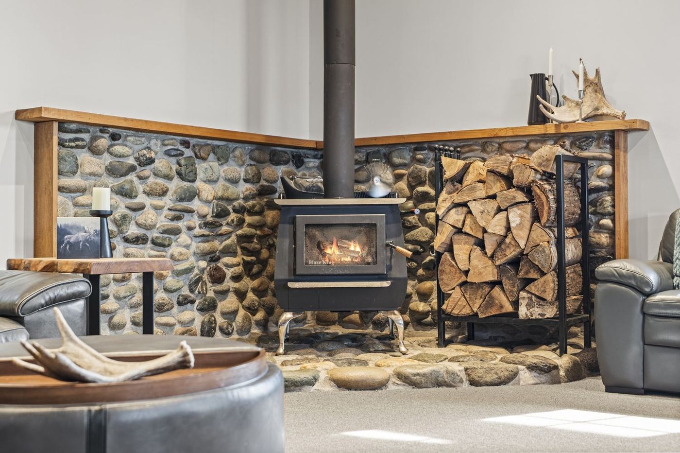 A WETT certified wood stove