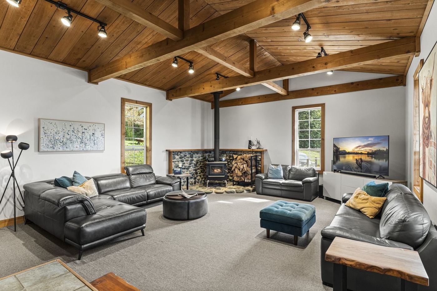 The living room