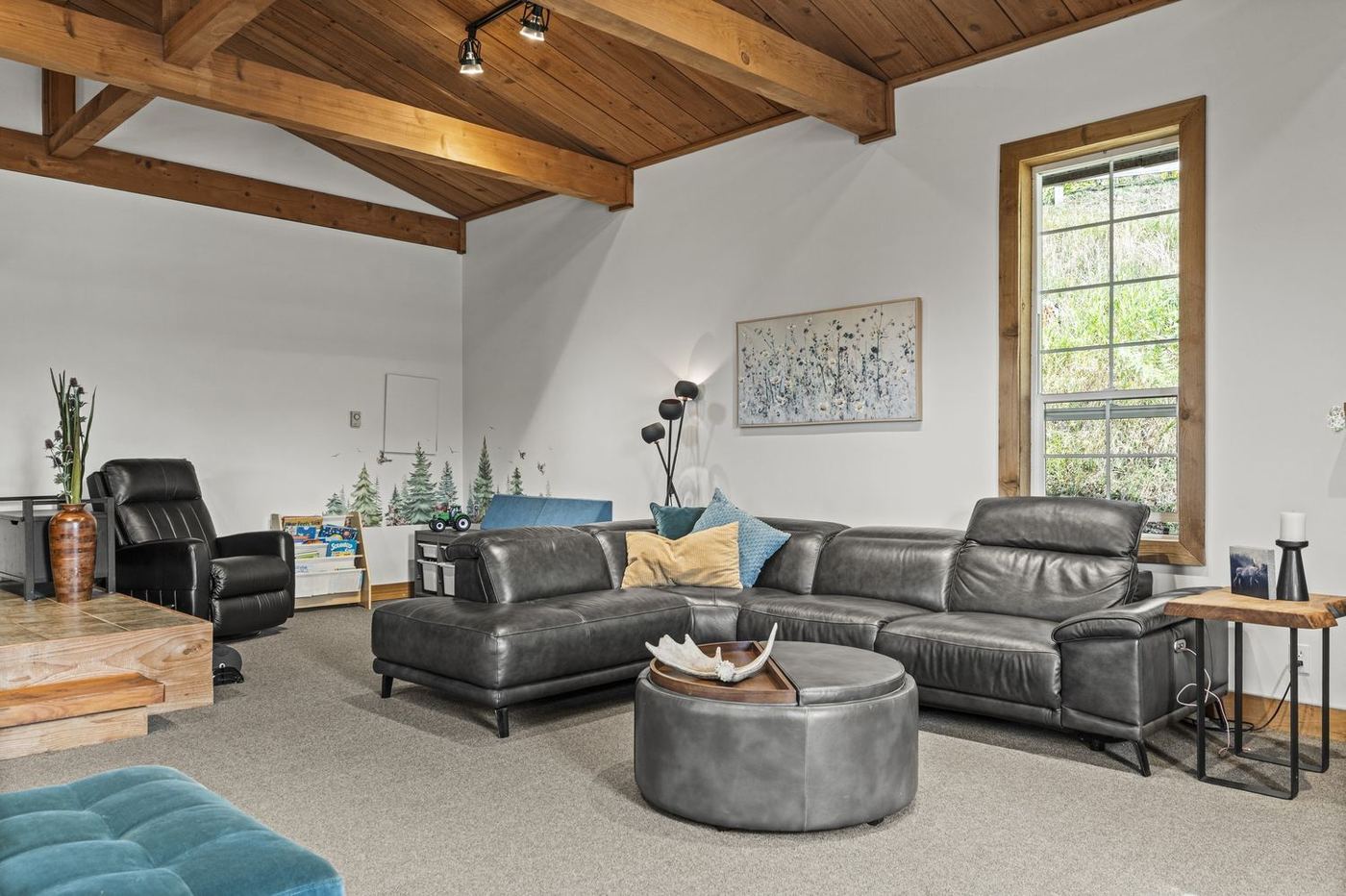 The living room