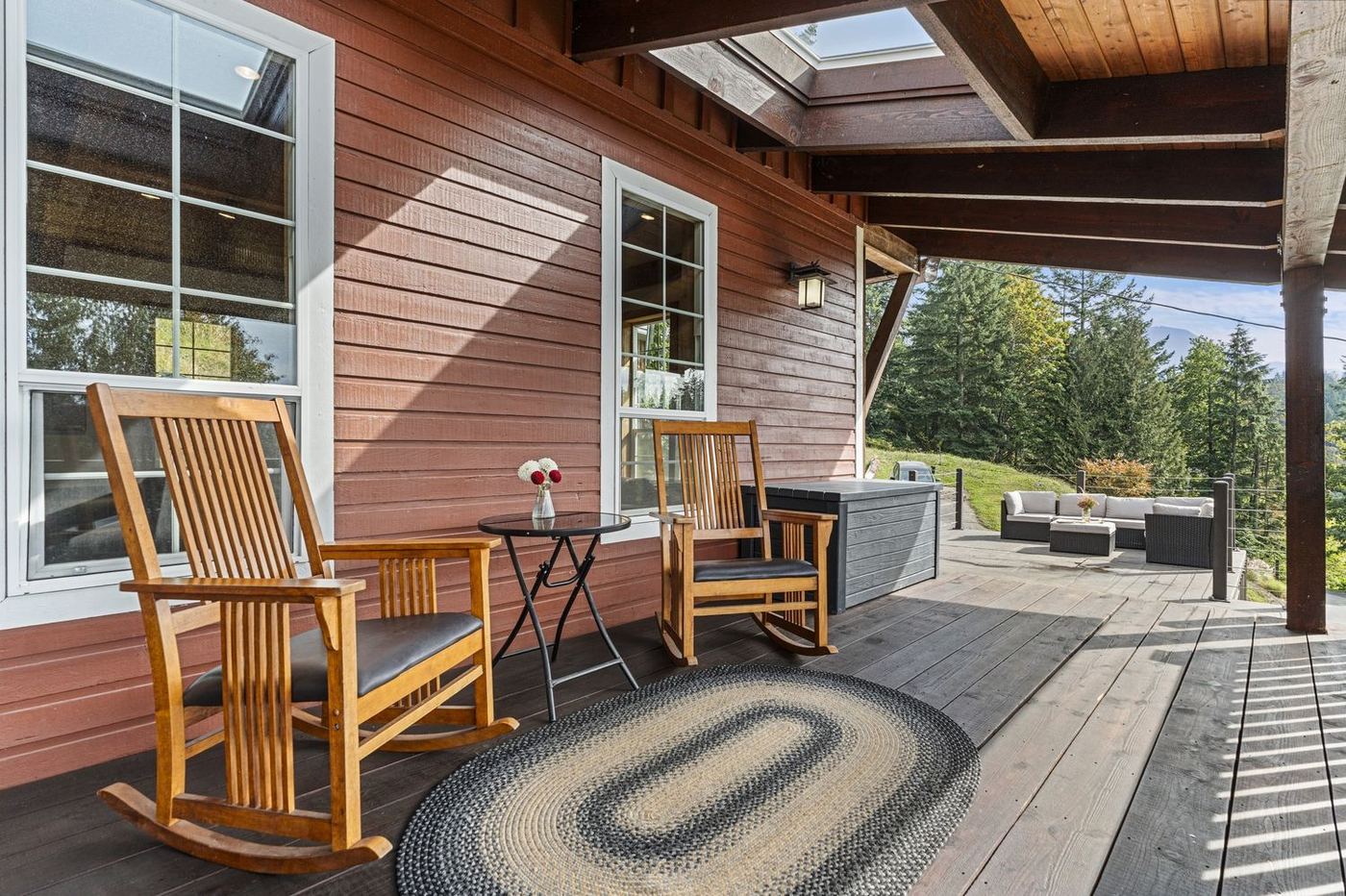 The front porch