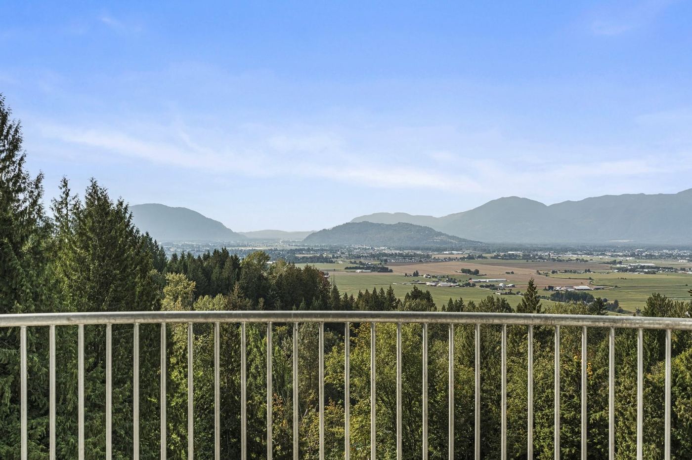The view from the deck